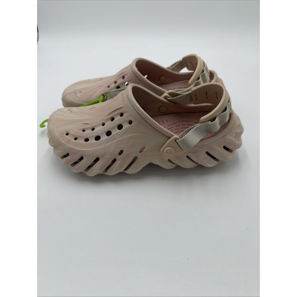 Crocs Echo Marbled Clogs Quartz Womens Size 9 / Men's Size 7 NWT - Picture 4 of 8